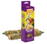 Rio Палочки для попугаев с медом и орехами 2шт.90гр