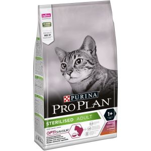 PRO PLAN корм для кошек STERILISED Утка/Печень 6x1.5кг