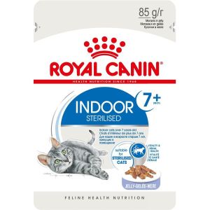Royal Canin пауч Индор стерилайз 7+ (желе) 0,085 кг