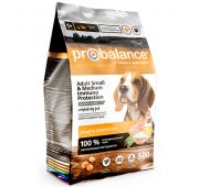 ProBalance Immuno Adult Small&Medium корм сухой для взрослых собак малых и средних пород 3 кг