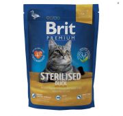 Brit Premium Cat Sterilized д/стерилизованных Утка/Курица/Печень 1,5кг