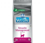 Farmina Vet Life Cat Management Struvite корм для кошек профилактика рецидивов МКБ 400г