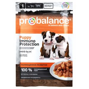 Probalance PUPPY Immuno Protection Корм конс для щенков, пауч 85гр 1/25