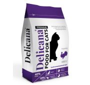 Delicana корм для кошек чувствительное пищеварение Индейка 1,5кг