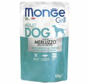 Monge Dog Grill Pouch паучи для собак треска 100г