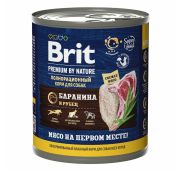 Brit Premium by Nature конс 850г д/с Баранина/Рубец