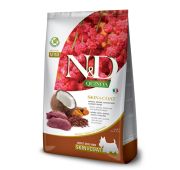 Farmina N&D Quinoa корм для собак мелких пород Оленина с киноа уход за кожей и шерстью 800гр