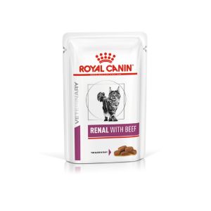 Royal Canin Вет Диета пауч Ренал с говядиной (фелин)  0,085 кг пауч