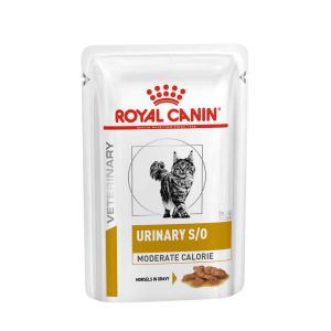 Royal Canin Vet пауч Уринари С/О Модерейт Кэлори ( фелин) 12Х0,085 кг