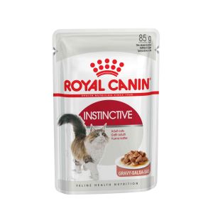 Royal Canin Комплект паучей «Инстинктив в соусе 4*0,085кг 3+1шт»