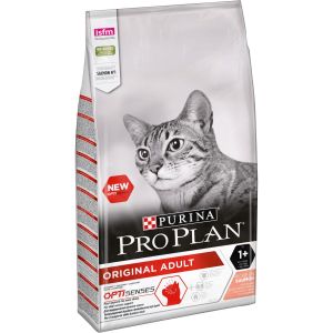 PRO PLAN корм для кошек ADULT для взрослых Лосось 4x3 кг