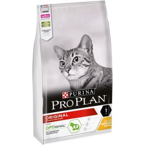 PRO PLAN корм для кошек ADULT для взрослых Курица 4x3 кг