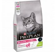 PRO PLAN корм для кошек DELICATE чувствительное пищеварение Ягненок 4х3кг