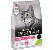 PRO PLAN корм для кошек DELICATE чувствительное пищеварение Ягненок 6*1,5