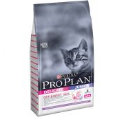 PRO PLAN корм для котят DELICATE чувствительное пищеварение Индейка 6x1.5