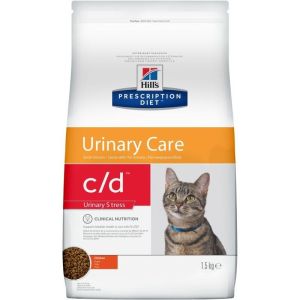 Hill's PD Feline c/d Multicare Urinary Stress д/кош при цистите/стрессе Курица 6/400гр