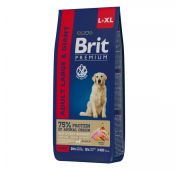 Brit Premium by Nature Adult L+XL д/с гигантских пород 15кг