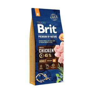 Brit Premium by Nature Adult М д/с средних пород 18кг