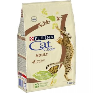 CAT CHOW ADULT DUCK с уткой 8*1.5kg