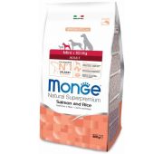 Monge Dog Speciality Mini корм для взрослых собак мелких  пород лосось с рисом 800г