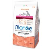 Monge Dog Speciality Extra Small корм для взрослых собак миниатюрных пород лосось с рисом  800г