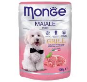 Monge Dog Grill Pouch паучи для собак свинина 100г (1/24)