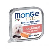 Monge Dog Fresh консервы для собак лосось 100г