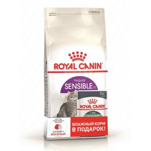 Royal Canin Комплект «Сенсибл33 0,4 кг + пауч»