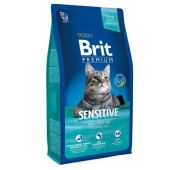 Brit Premium Cat Sensitive д/кошек Гиппоаллерг. Ягненок 1,5кг