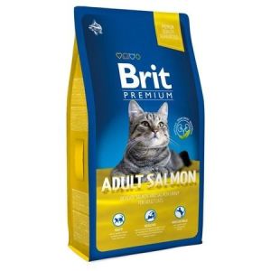 Brit Premium Cat Adult Salmon д/взросл.с лососем 400гр(1/25)