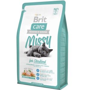 Brit Care Cat Missy for Sterilised д/кастрированных котов 2кг
