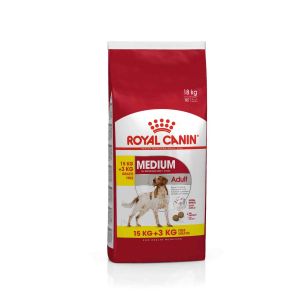 Royal Canin Медиум Эдалт 15 кг+3кг