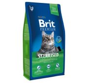Brit Premium Cat Sterilized д/стерилизованных Курица/Печень 8кг
